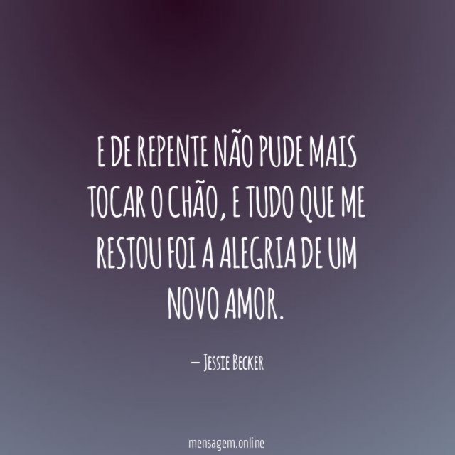 E De Repente Não Pude Mais Tocar o Chão