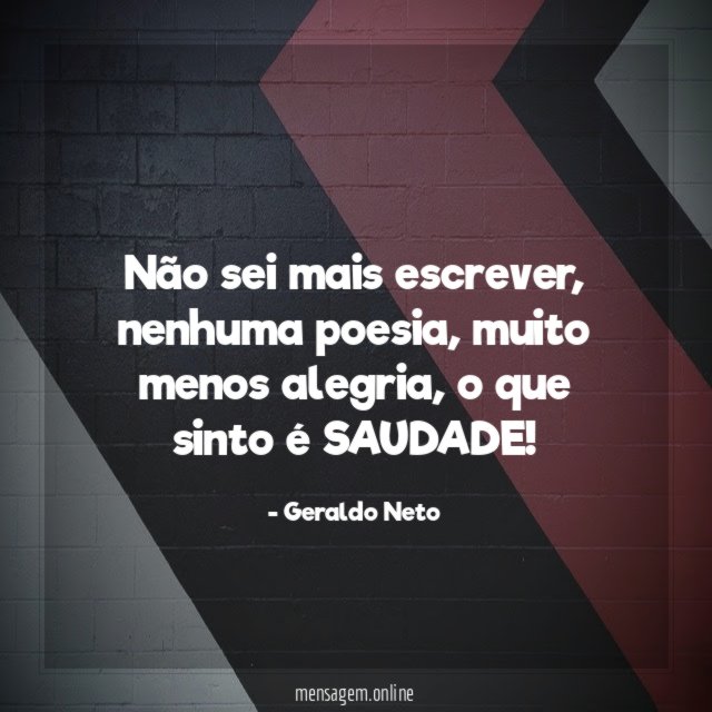 não sei mais escrever