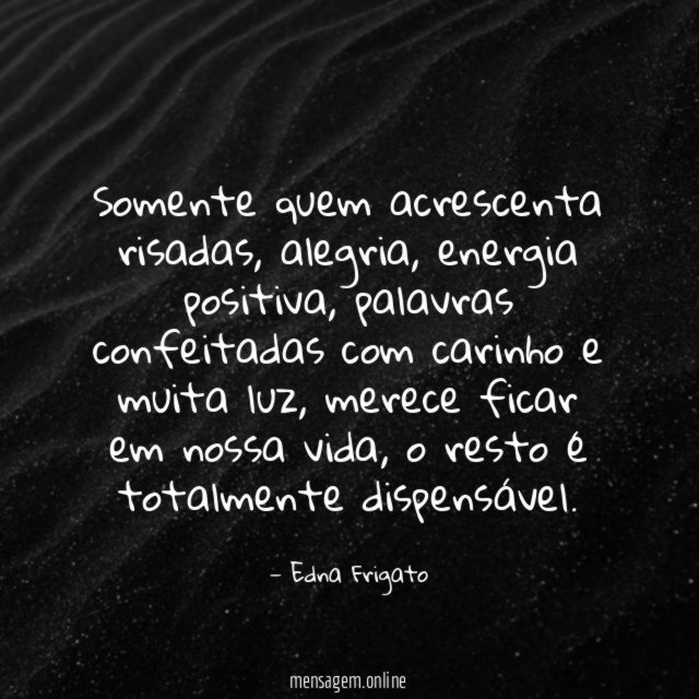 Somente quem acrescenta risadas