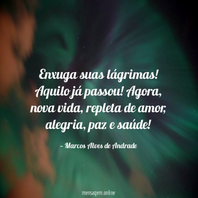 Enxuga suas lágrimas