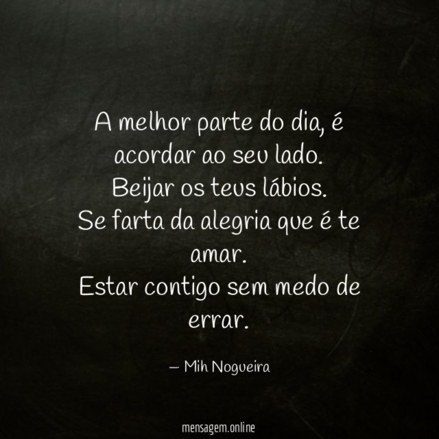 A melhor parte do dia