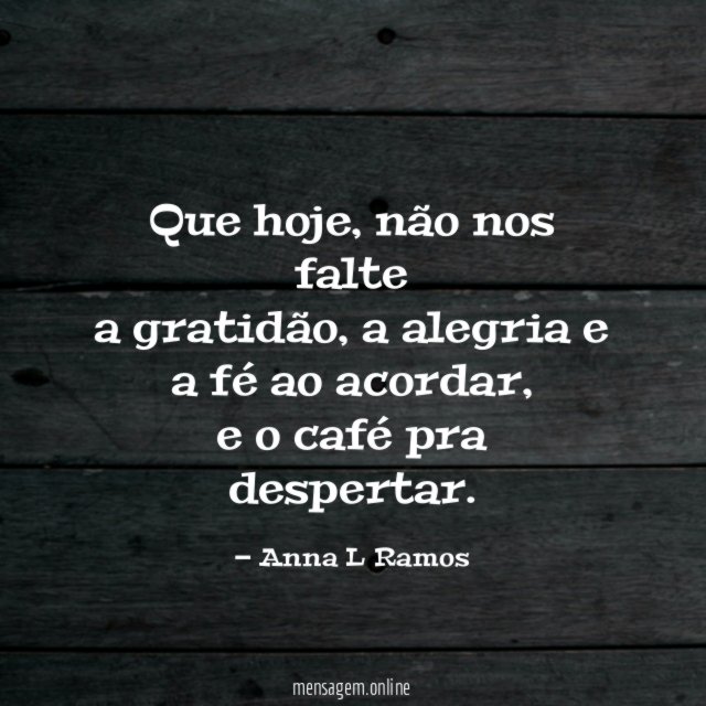 Que hoje