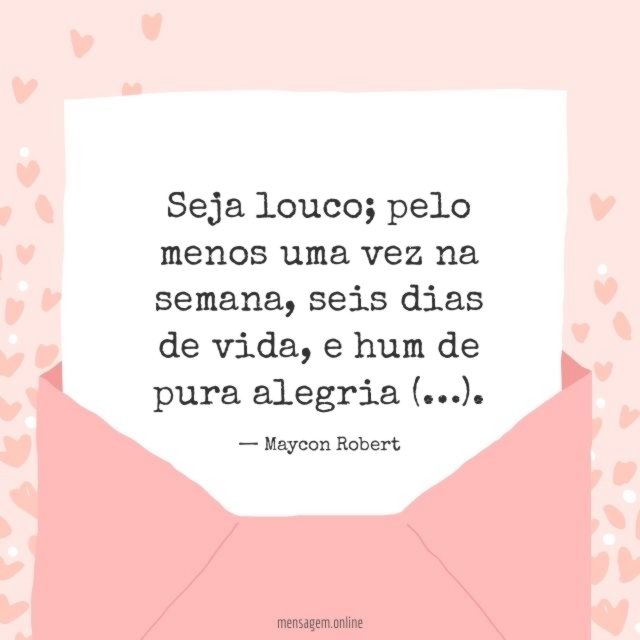 Seja louco