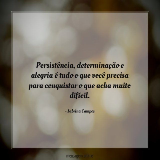 Persistência