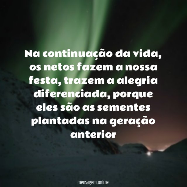 Na continuação da vida