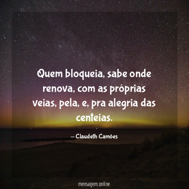 Quem bloqueia