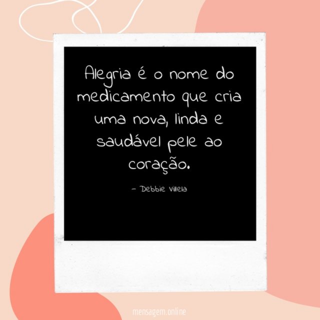 Alegria é o nome do medicamento que cria uma nova