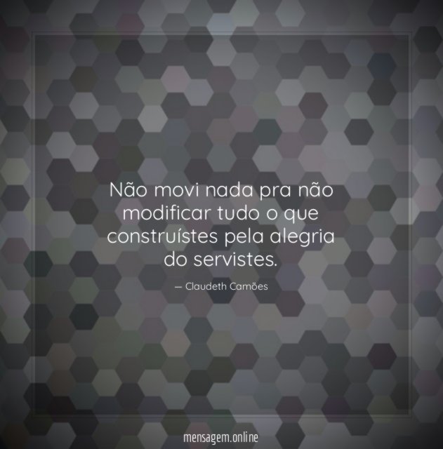 Não movi nada pra não modificar tudo