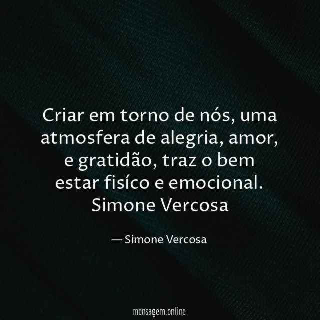 Criar em torno de nós