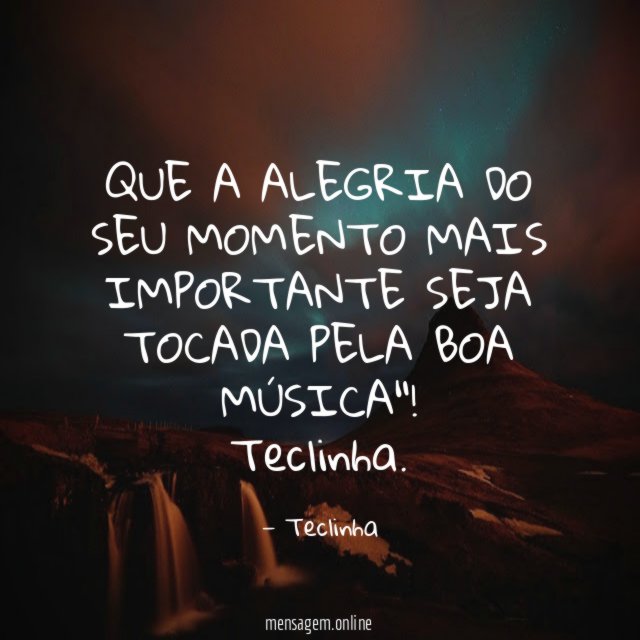 QUE A ALEGRIA DO SEU MOMENTO MAIS IMPORTANTE
