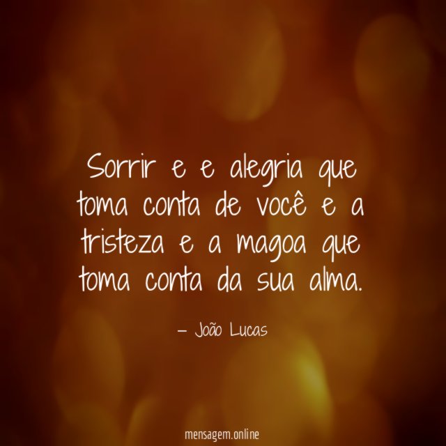 Sorrir e e alegria que toma conta de