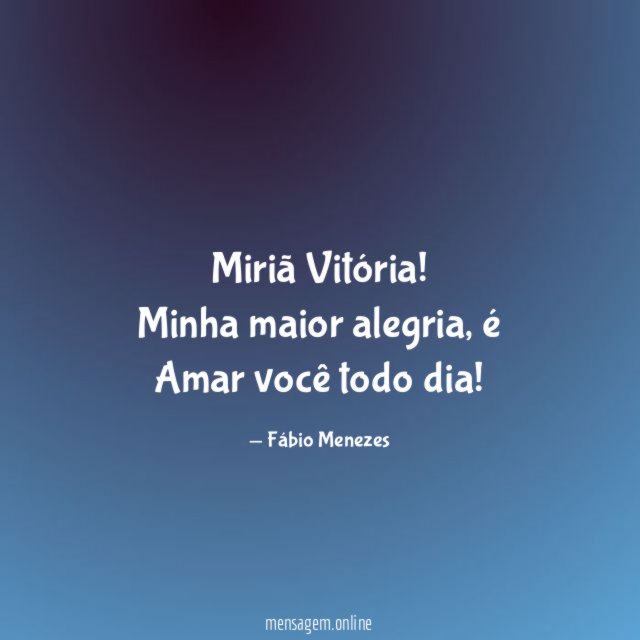 Miriã Vitória