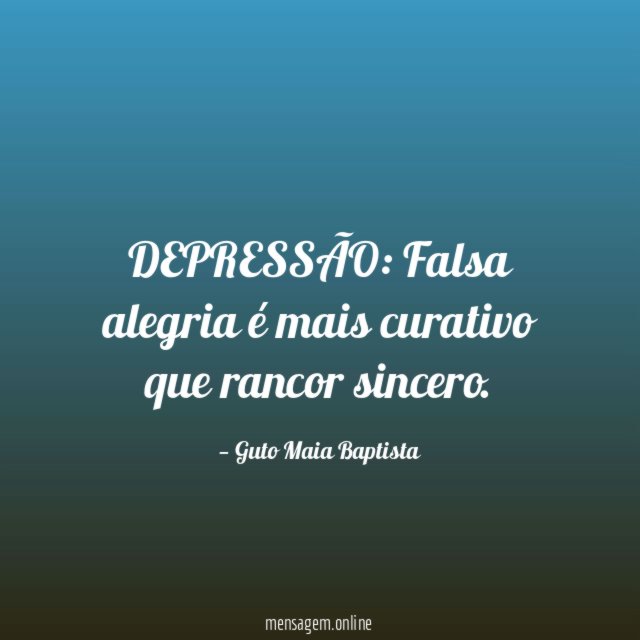 DEPRESSÃO