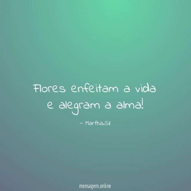 Flores enfeitam a vida e alegram a alma