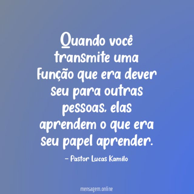 Quando você transmite uma função que era dever