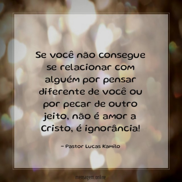 Se você não consegue se relacionar com alguém