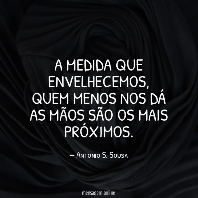 A medida que envelhecemos