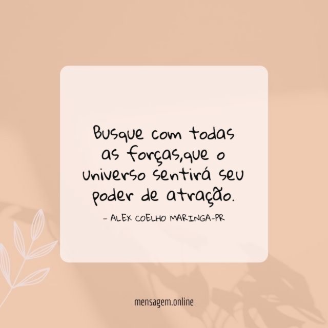 Busque com todas as forças