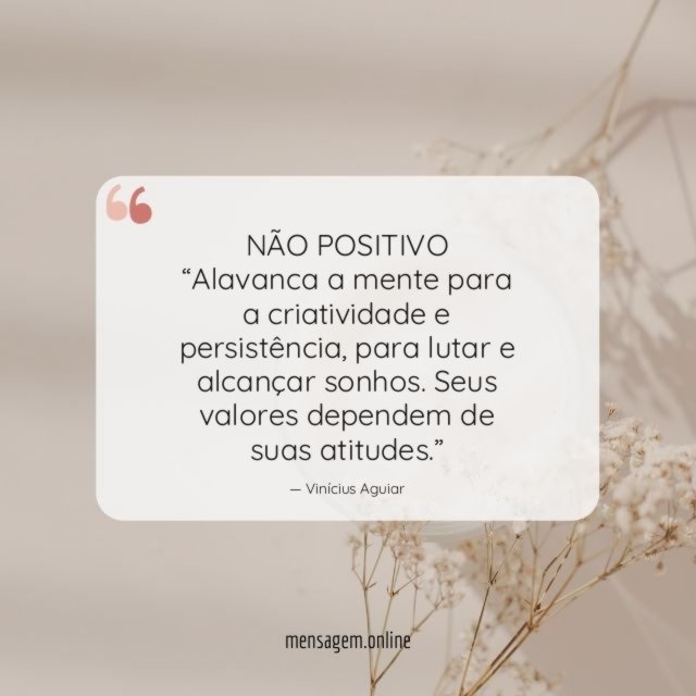 NÃO POSITIVO