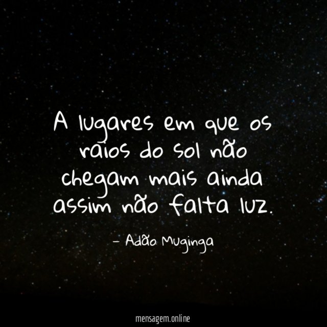 A lugares em que os raios do sol