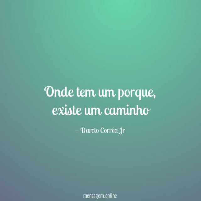Onde tem um porque