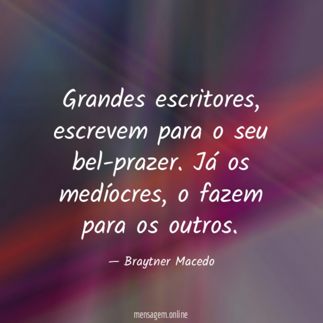 Grandes escritores