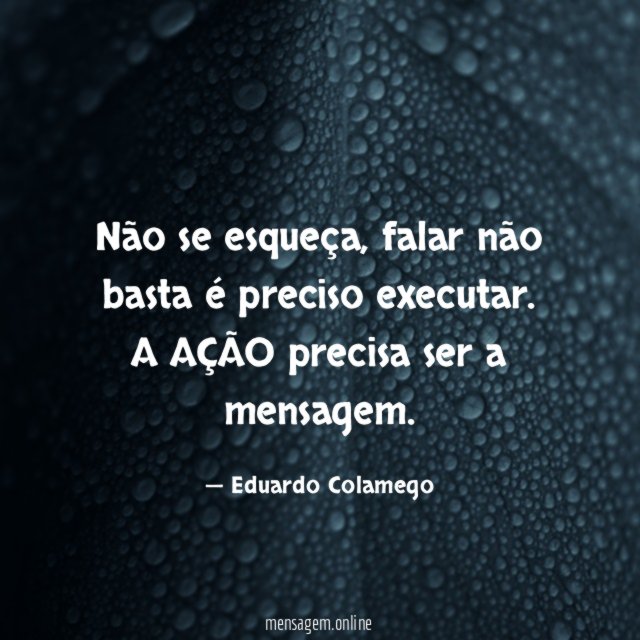 Não se esqueça