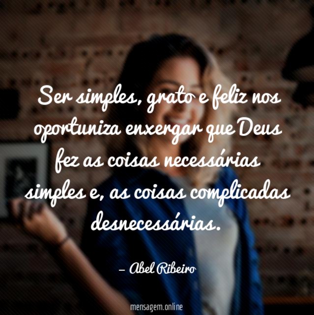 Ser simples