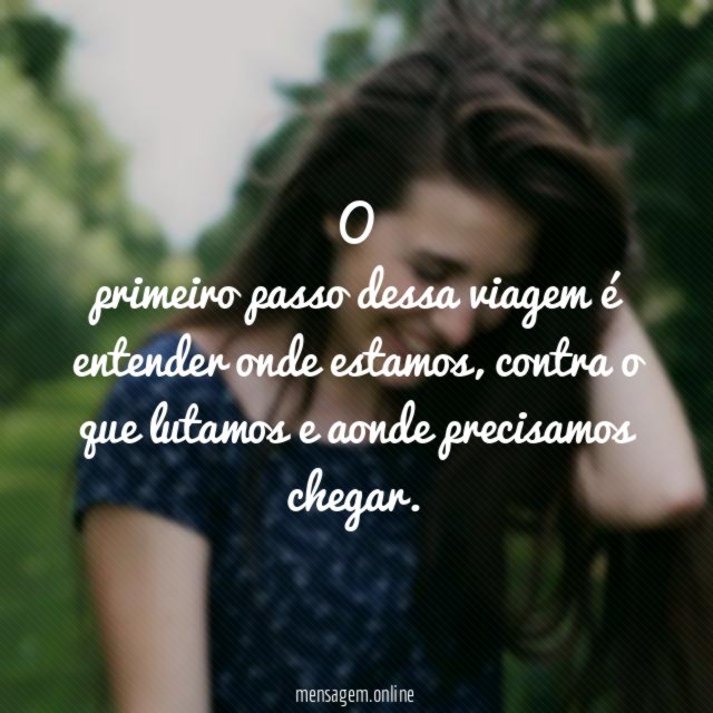 O primeiro passo dessa viagem é entender onde estamos