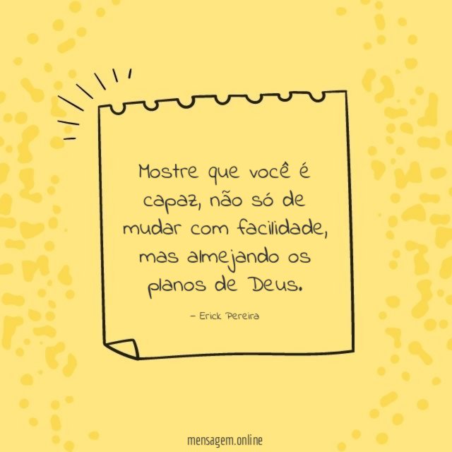Mostre que você é capaz