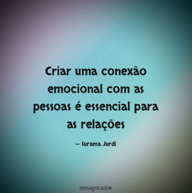 Criar uma conexão emocional com as pessoas é