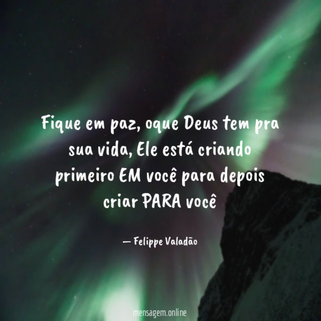 Fique em paz