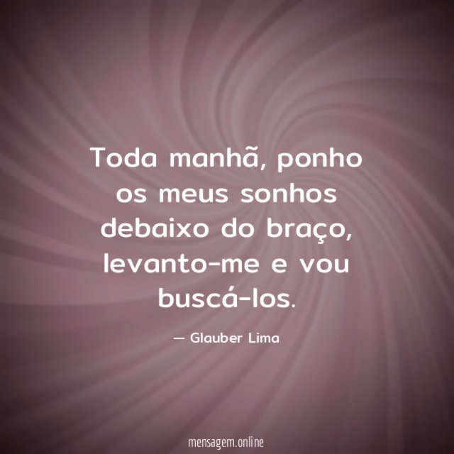 Toda manhã