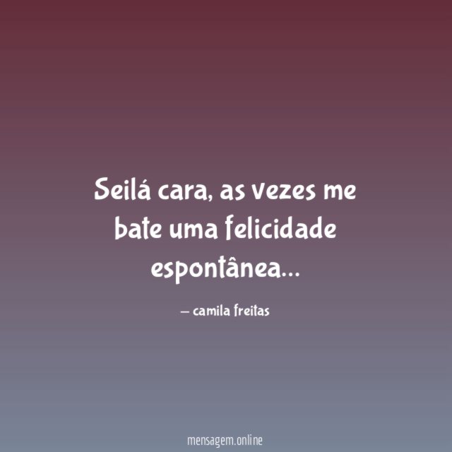 Seilá cara