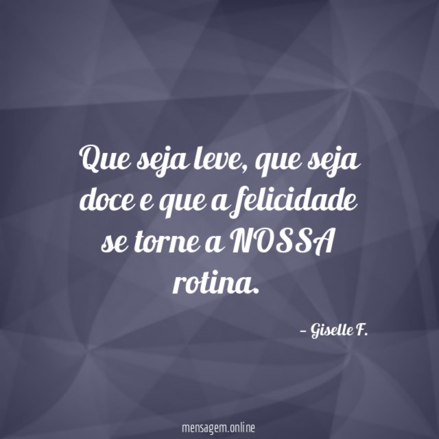 Que seja leve