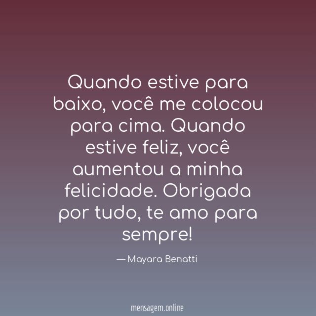 Quando estive para baixo
