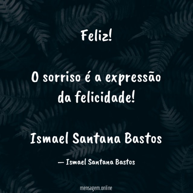Feliz!