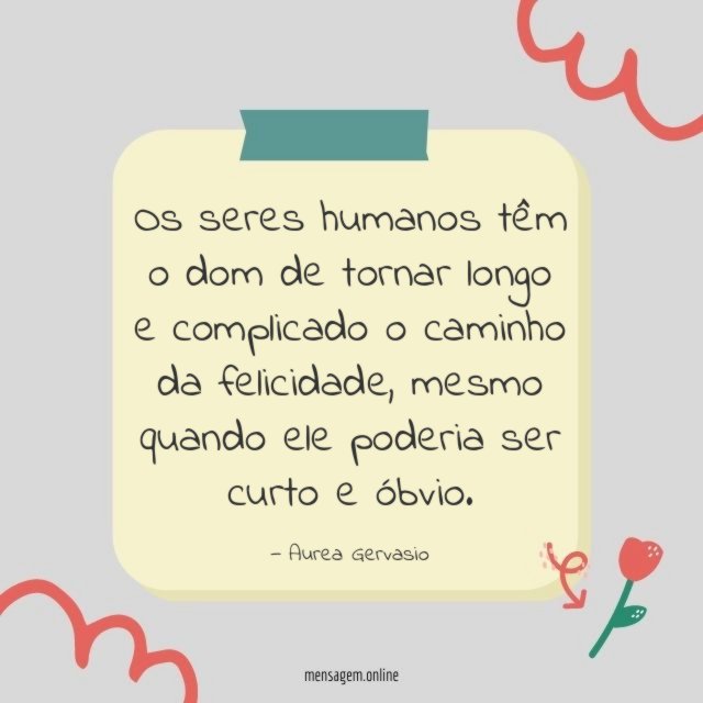 Os seres humanos têm o dom de tornar