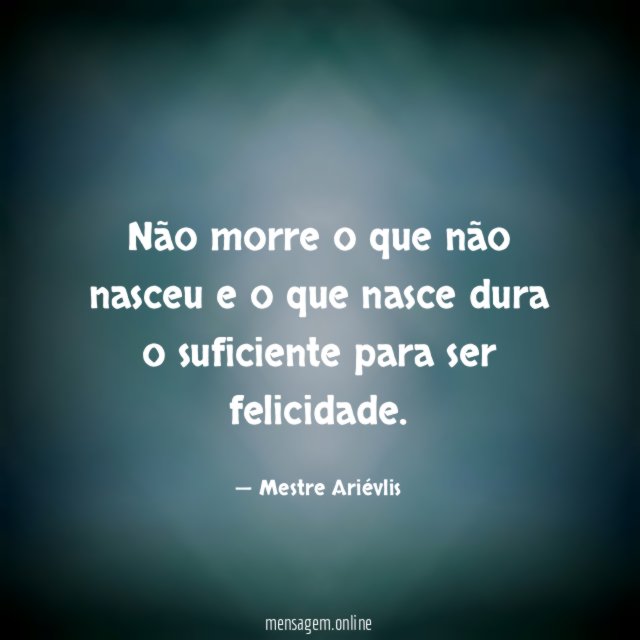 Não morre o que não nasceu