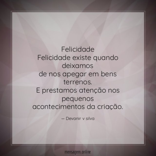 Felicidade