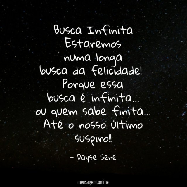 Busca Infinita