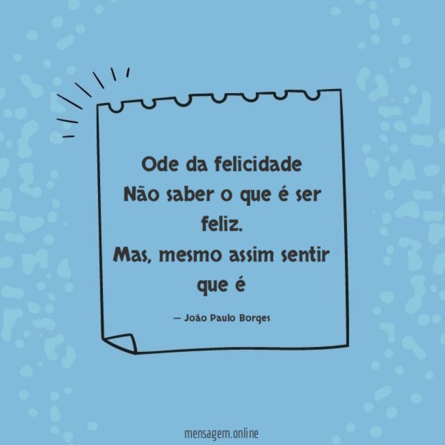 Ode da felicidade