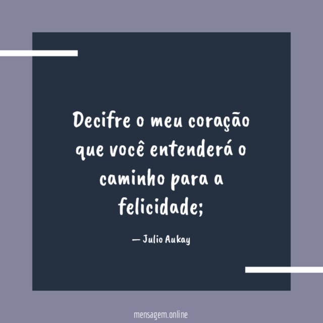 Decifre o meu coração que você entenderá