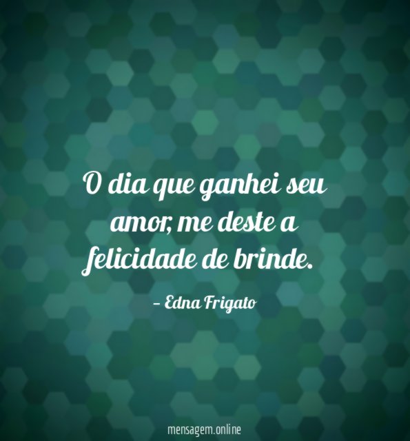 O dia que ganhei seu amor
