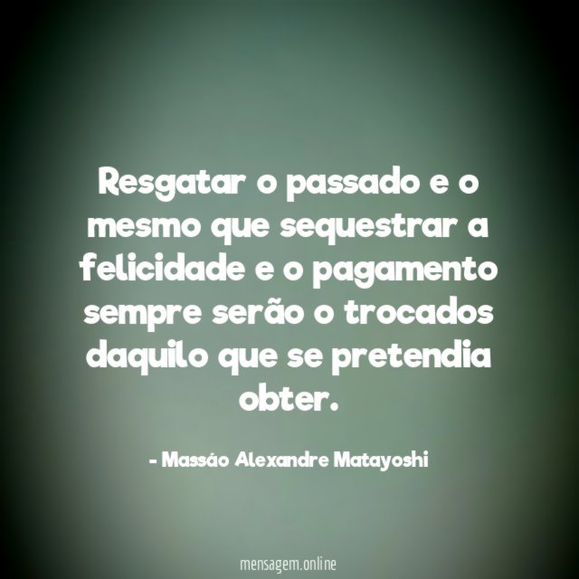Resgatar o passado e o mesmo que sequestrar