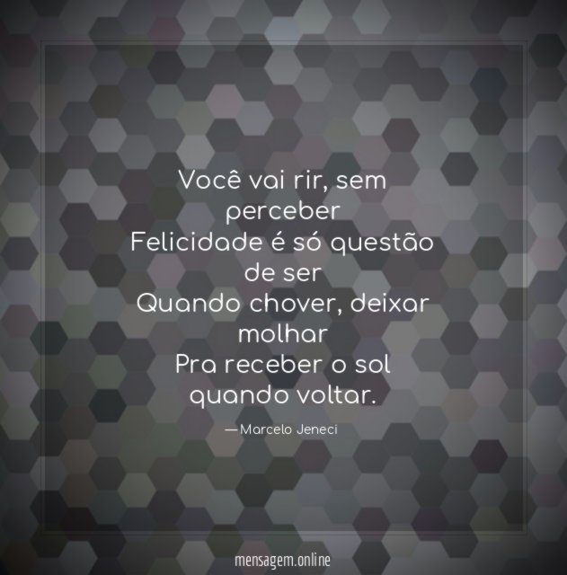 Você vai rir