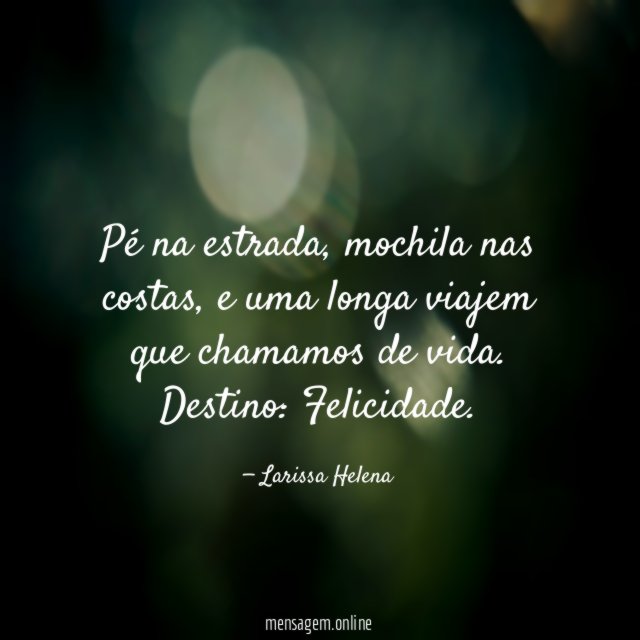 Pé na estrada