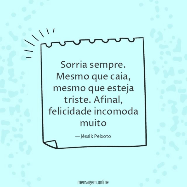 Sorria sempre