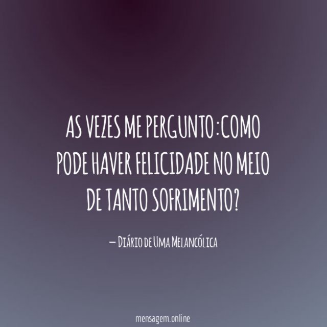 As vezes me pergunto