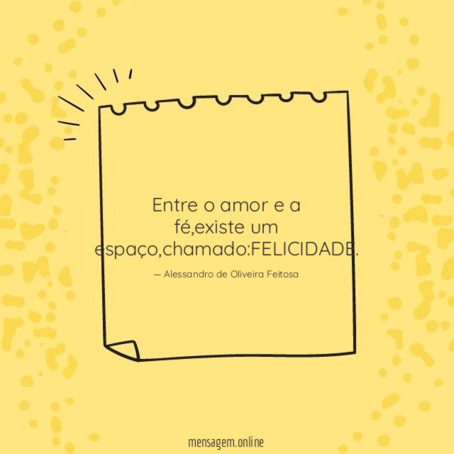 Entre o amor e a fé